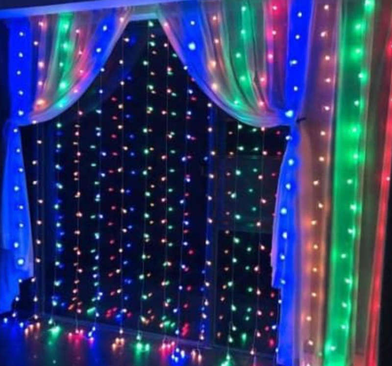 2 Pack - RGB led  string lights
