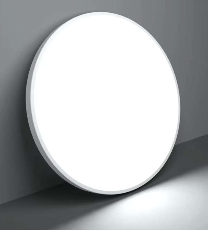 3 Pack - Slim Line 40w Ceiling Fitting LED Lights 37cm - White