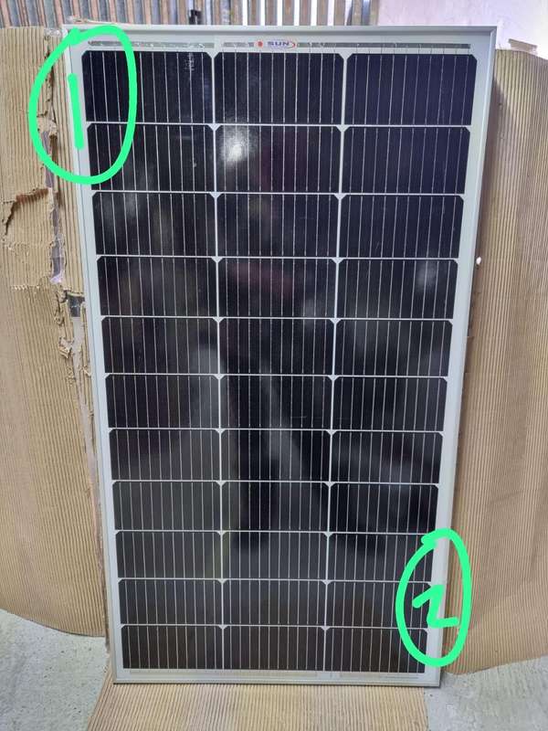 120W / 18V Monocrystalline Solar Panel SP-SUN #6