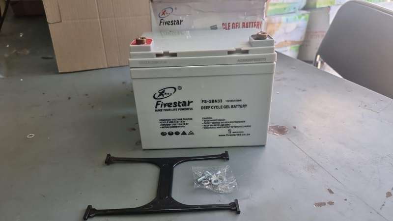 Solar Gel 12V Battery 33AH Deep Cycle #2
