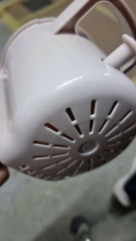 12` Rechargeable Oscillating Desk Fan With AC/DC Dual Function #1