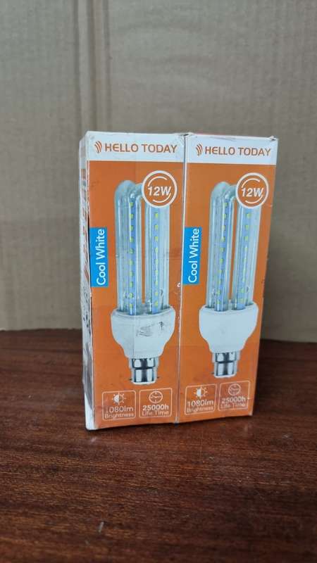 13 Pack - 12W LED Corn Light Bulb (Cool White) B22 & E27