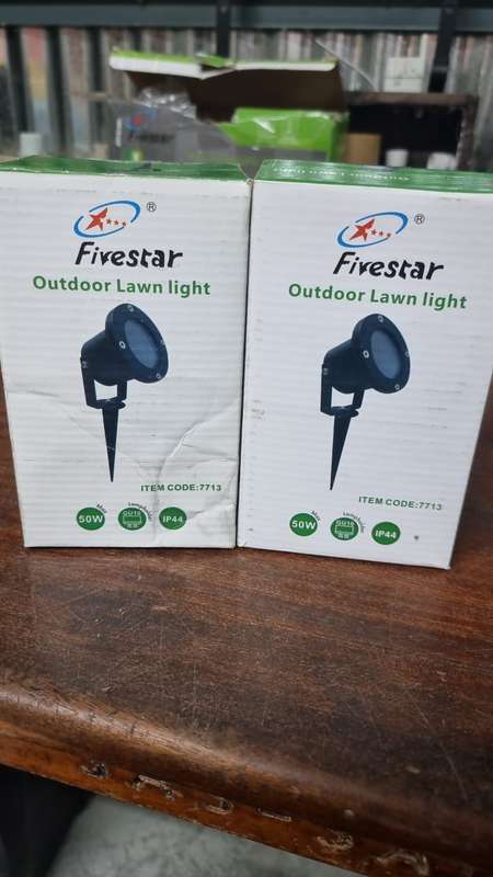 2 Pack - LED Garden Spot Light - GU10 Fitting - 7713