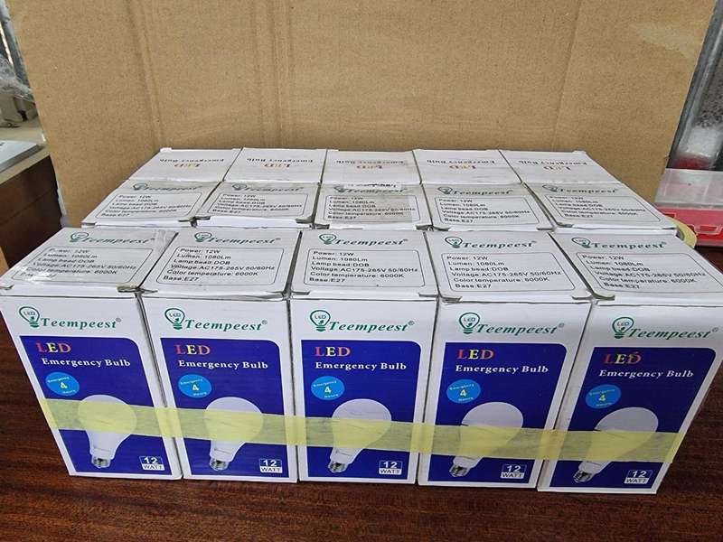 15 pack - 12w LED E27 Emergency Light bulb