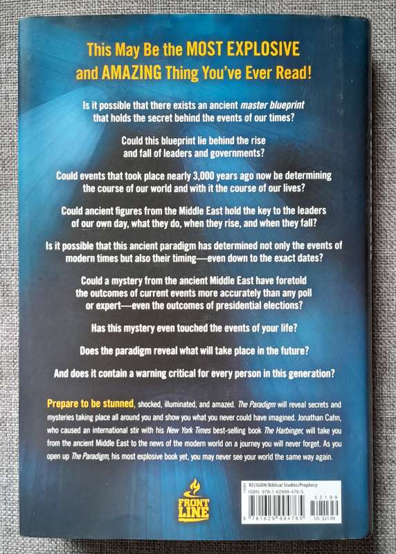The Paradigm - Jonathan Cahn (Hardcover)