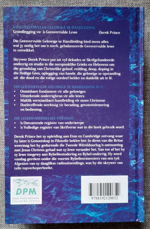 Die Geesvervulde Gelowige se Handleiding - Derek Prince (Hardeband - Nuut) 7 boeke in een