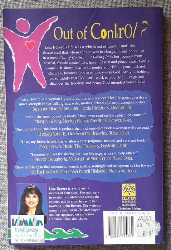 Out of control and loving it - Lisa Bevere