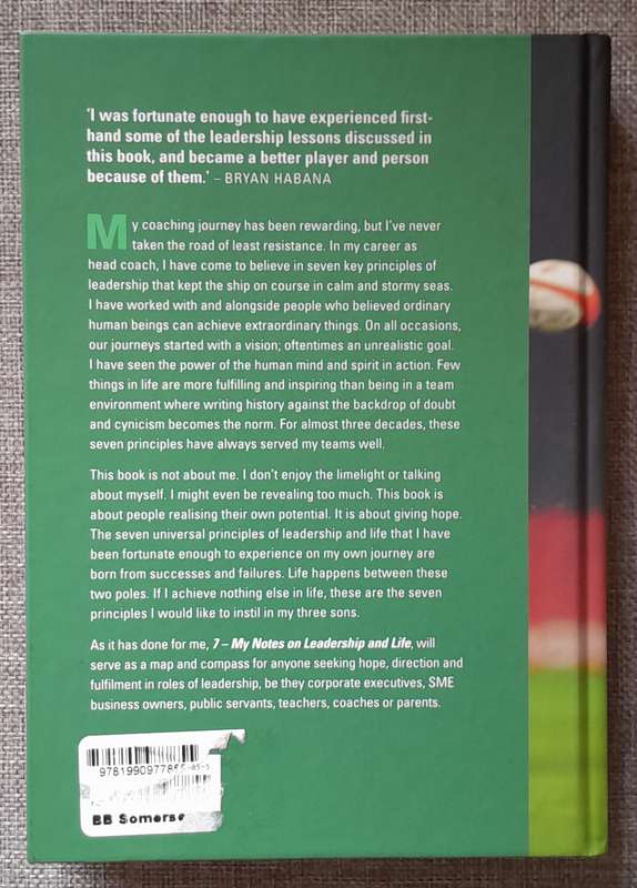 My notes on leadership and life - Heyneke Meyer (Hardcover)
