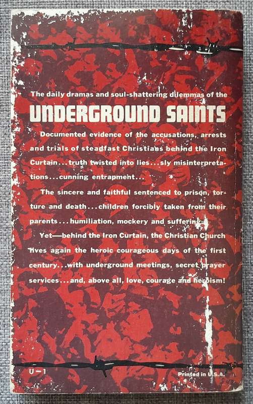 Underground saints - Richard Wurmbrand