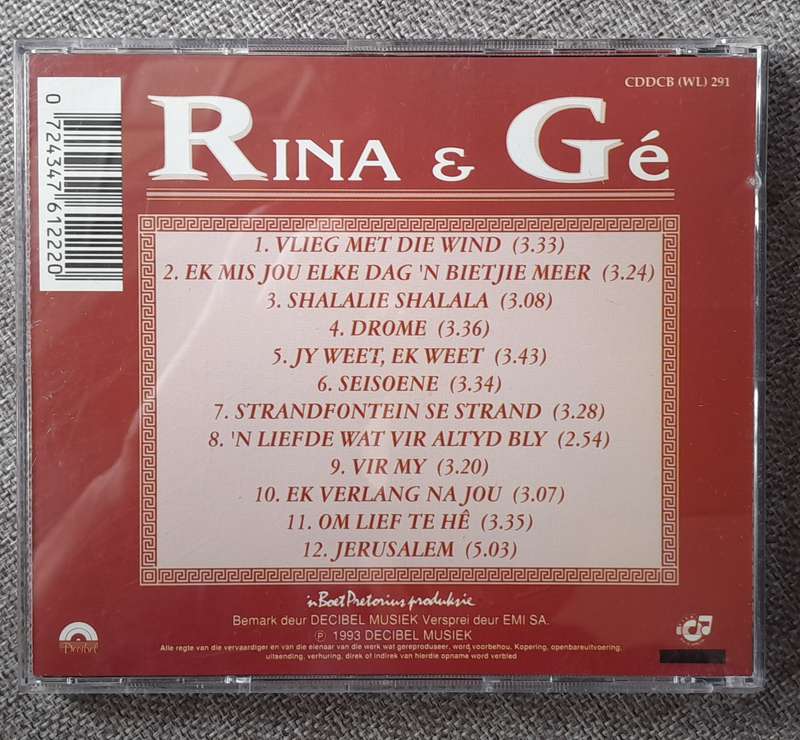 Rina & Ge - (Signed CD)