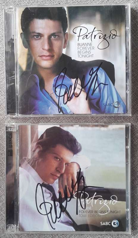 Patrizio - Buanne Forever Begins tonight (Signed)