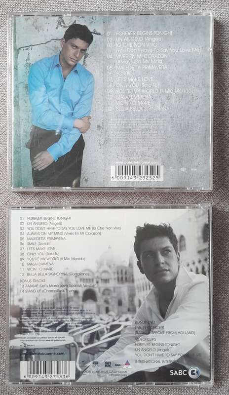 Patrizio - Buanne Forever Begins tonight (Signed)