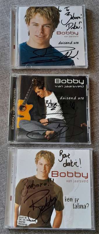Bobby van Jaarsveld - Duisend ure en ken jy Talina? (Signed CD's)
