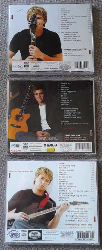 Bobby van Jaarsveld - Duisend ure en ken jy Talina? (Signed CD's)