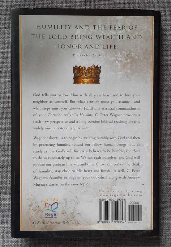 Humility - Peter Wagner (Hardcover)