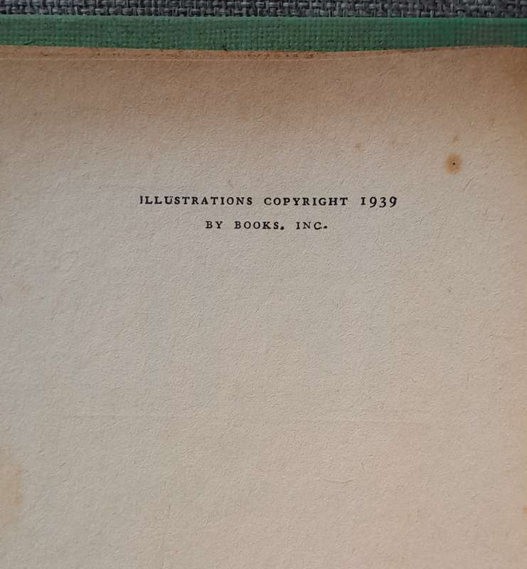 Heidi - Johanna Spyri (Hardcover 1939 edition)