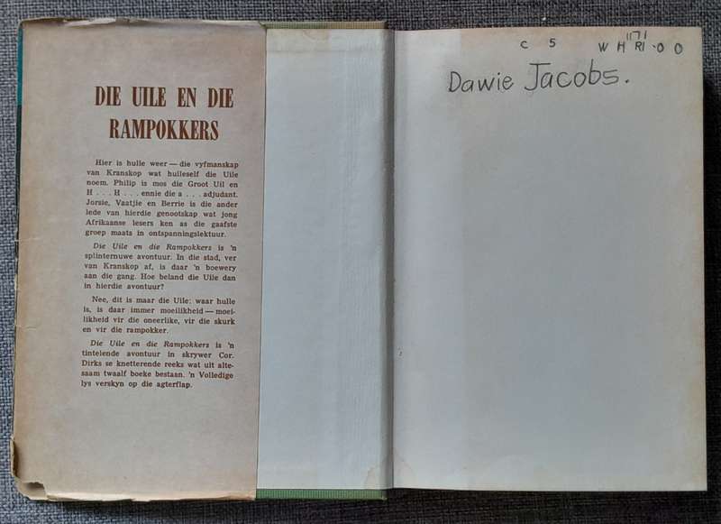 Die Uile en die Rampokkers #2 - Cor Dirks (Hardcover 1968 edition)