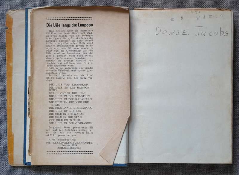 Die Uile langs die Limpopo #7 - Cor Dirks (Hardcover 1967 edition)