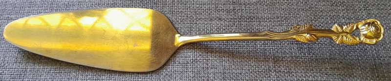 Braber 24k Gold plated Cake lifter