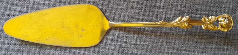 Braber 24k Gold plated Cake lifter