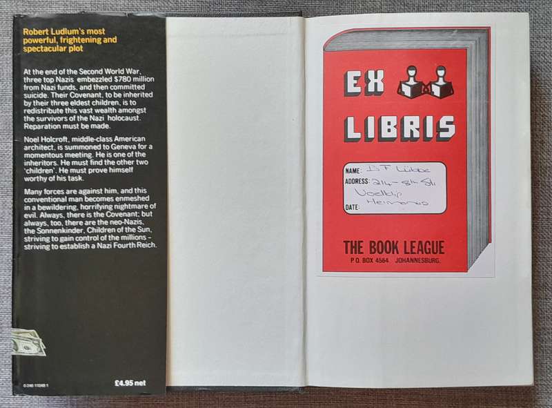 The Holcroft Covenant - Robert Ludlum (Hardcover) (1978 First Edition)