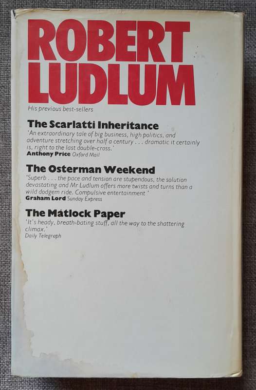 The Rhinemann Exchange - Robert Ludlum (Hardcover) (1975 UK First Edition)