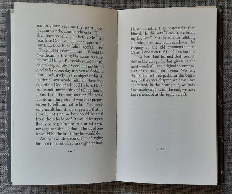 The Greatest thing in the world - Henry Drummond (Hardcover)