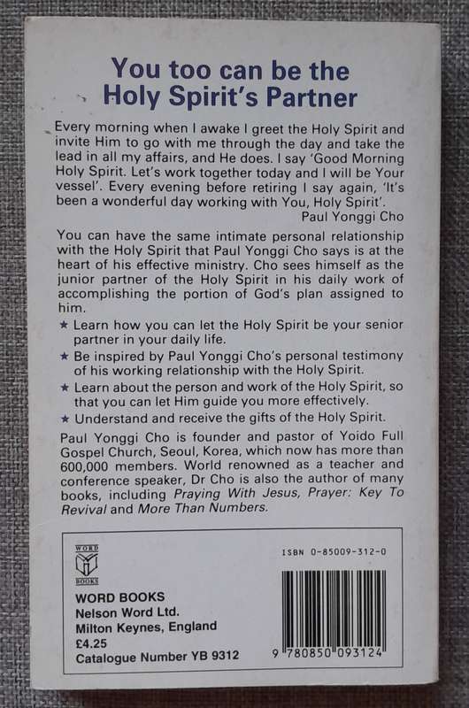 The Holy Spirit My Senior Partner - Paul Yonggi Cho