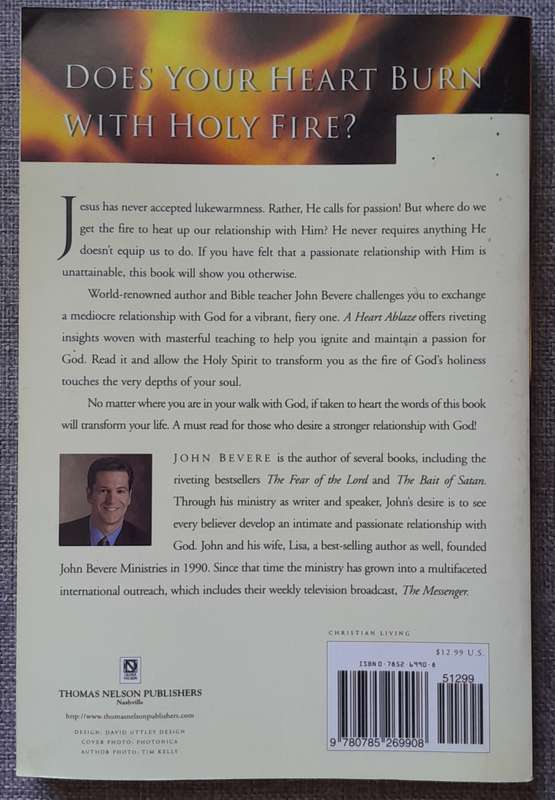 A Heart Ablaze - John Bevere