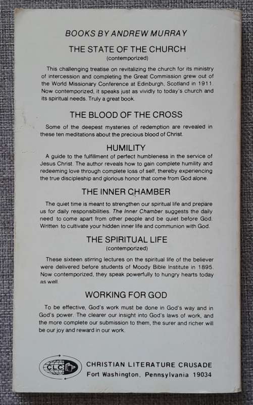 State of the church - Andrew Murray