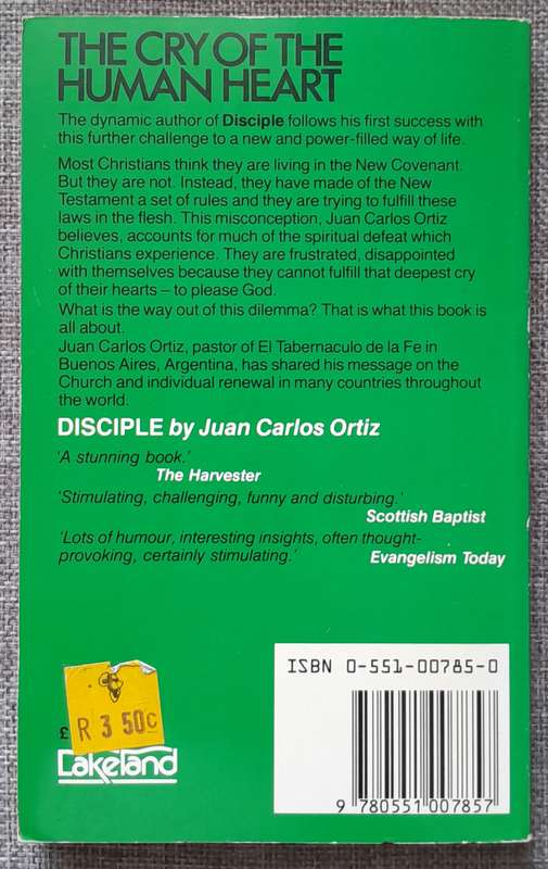 The cry of the human heart - Juan Carlos Ortiz