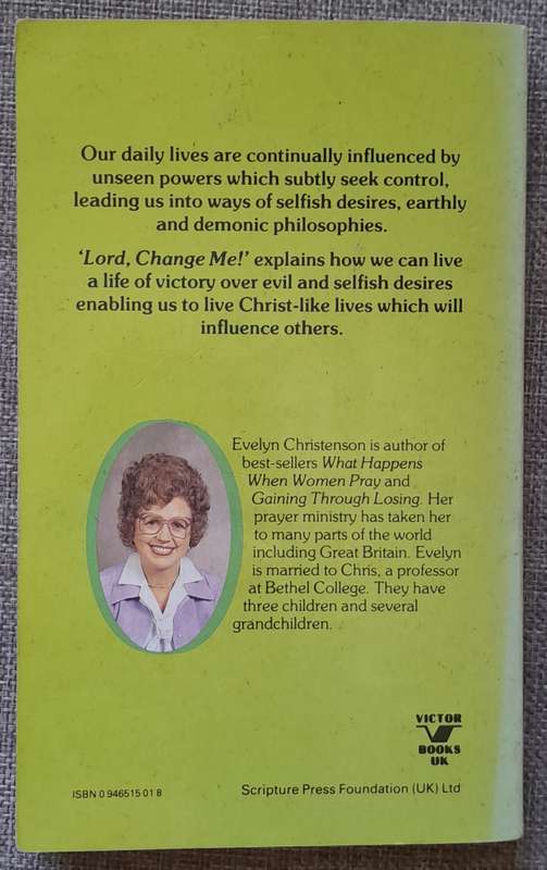 Lord change me - Evelyn Christenson