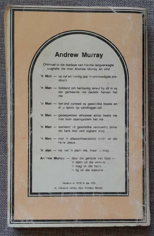 Beelddraer van Ewige Lewe - Andrew Murray