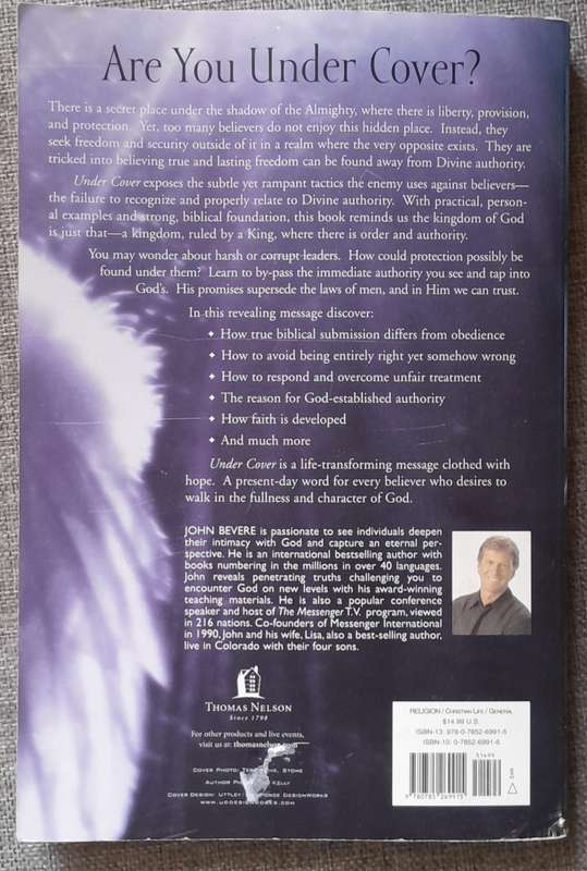 Undercover - John Bevere (R20 discount if combined with another order)