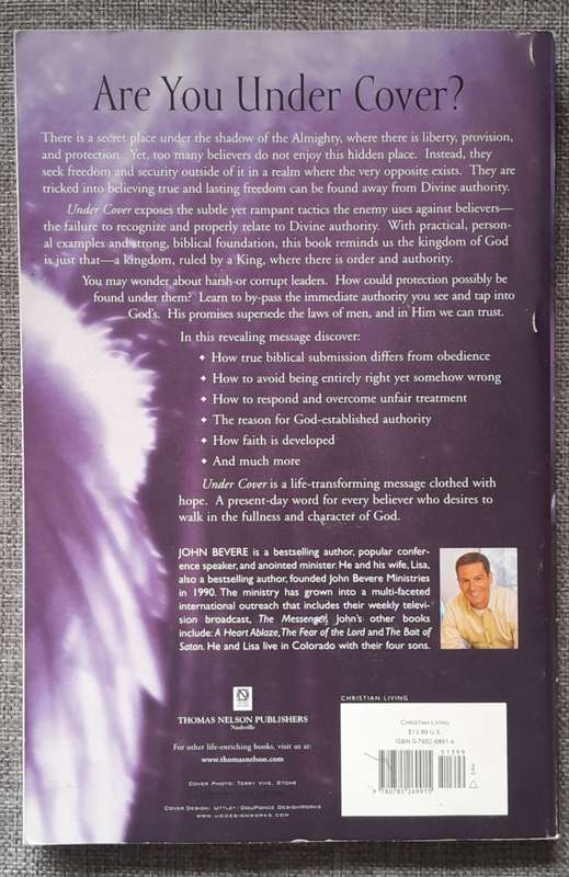 Undercover - John Bevere (R35 discount if combined with another order)