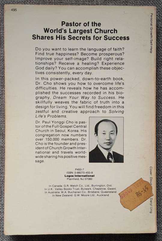 Solving life's problems - Paul Yonggi Cho
