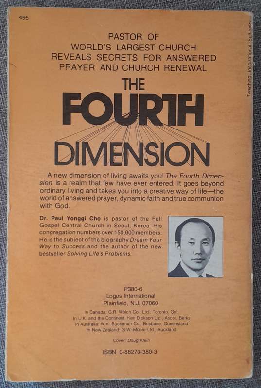 The Fourth Dimension - Paul Yonggi Cho