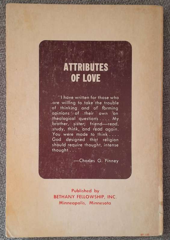 Attributes of love - Charles Finney