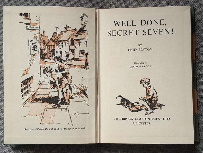 Well done Secret Seven - Enid Blyton (1951 first edition Hardcover)