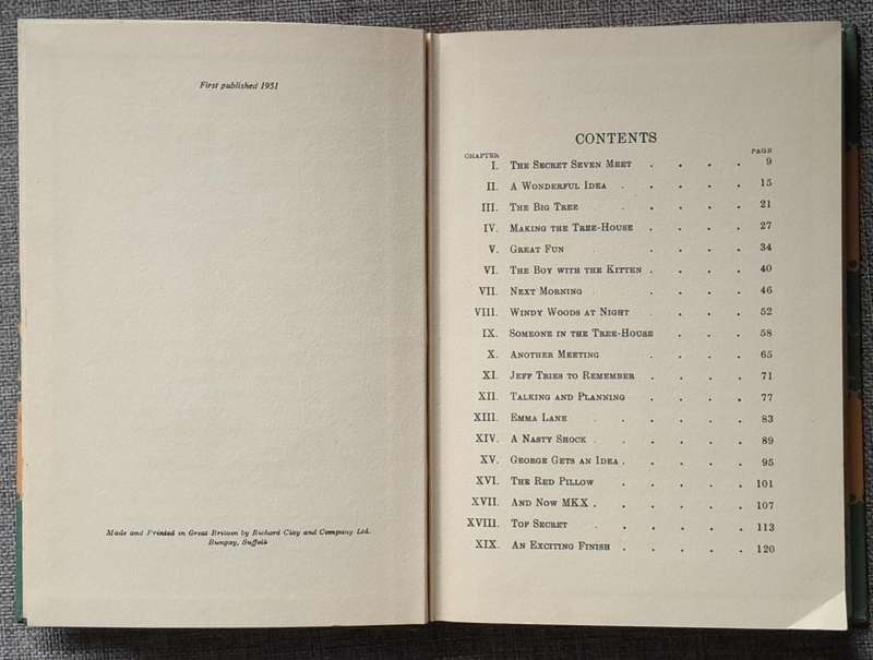 Well done Secret Seven - Enid Blyton (1951 first edition Hardcover)