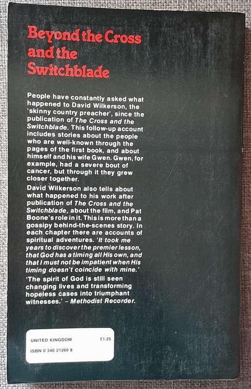 Beyond the cross and the switchblade - David Wilkerson