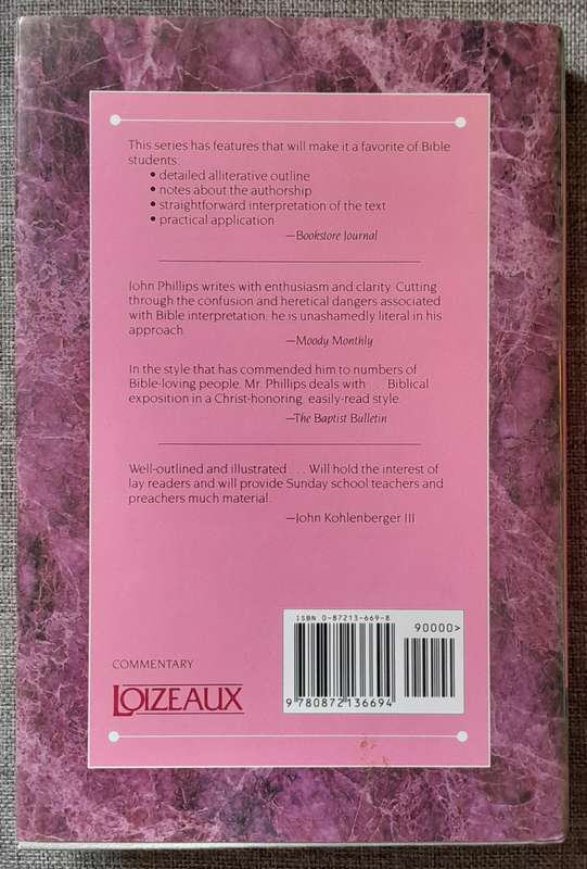 Exploring Romans - John Phillips (Hardcover Commentary)