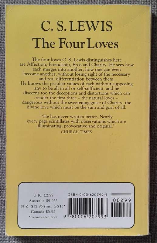 The Four Loves - C.S. Lewis