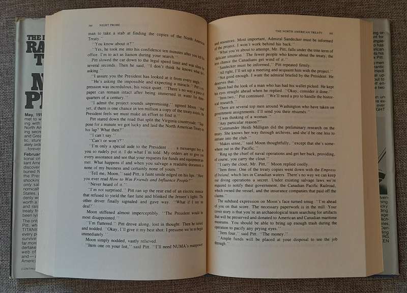 Night Probe! - Clive Cussler (1st Edition) 1981 Hardcover