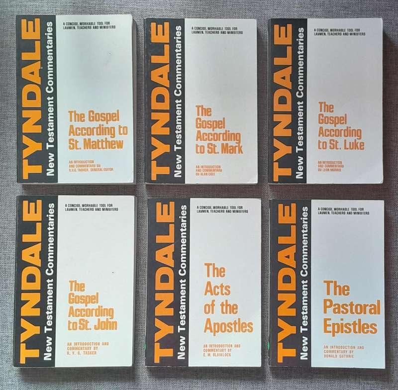 Series of 20 Tyndale Bible Commentary