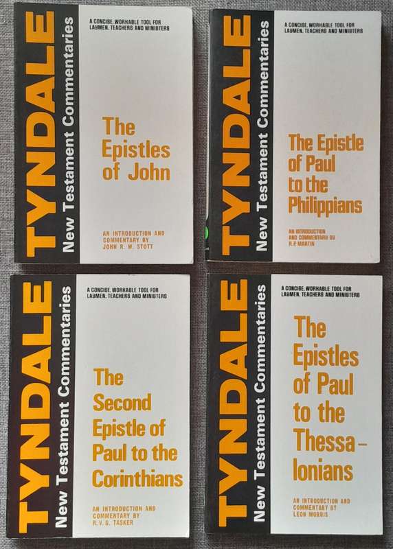 Series of 20 Tyndale Bible Commentary
