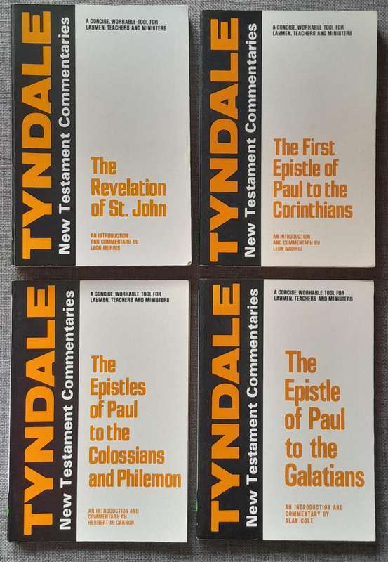 Series of 20 Tyndale Bible Commentary