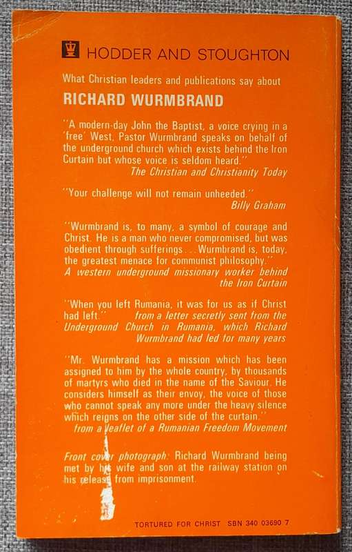 Tortured for Christ - Richard Wurmbrand