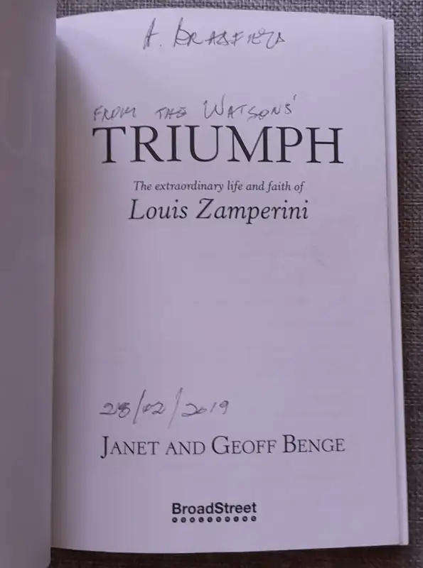 Triumph - The extraordinary life and faith of Louis Zamperini - Janet and Geoff Benge