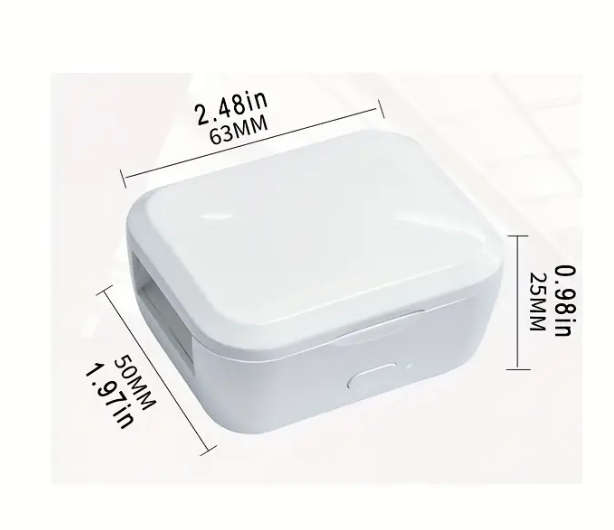 Portable Wireless Charger - Ultra-Portable Emergency Dock for iWatch Series 9/8/7/6/5/4/3/2/1 - Seam